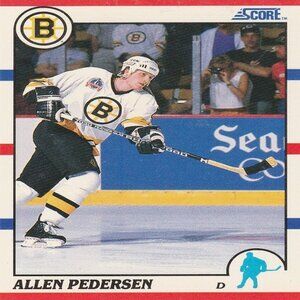Allen Pedersen - 1990 Score Hockey Card